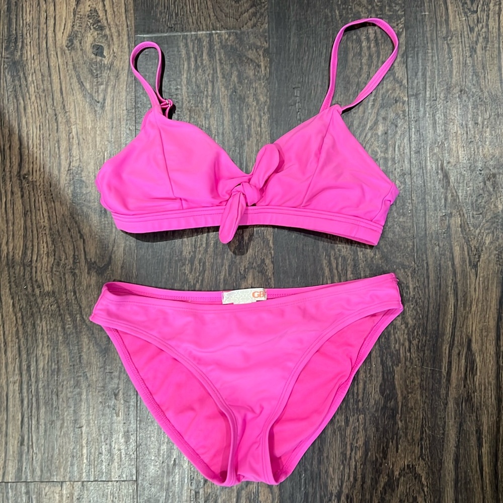 Gianni Bini hot pink bikini